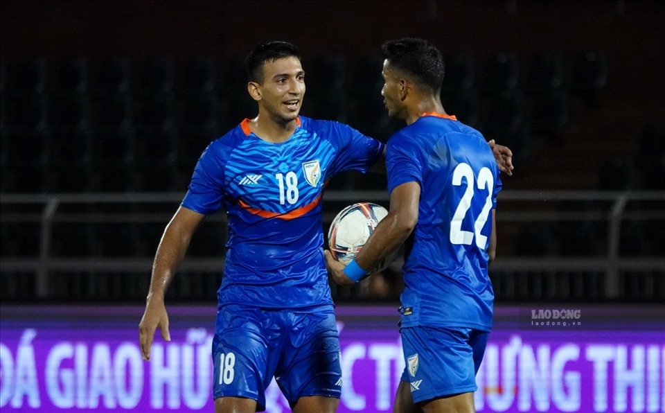 The Indian team is at risk of not participating in the FIFA ASEAN Cup 2026. Photo: Thanh Vu