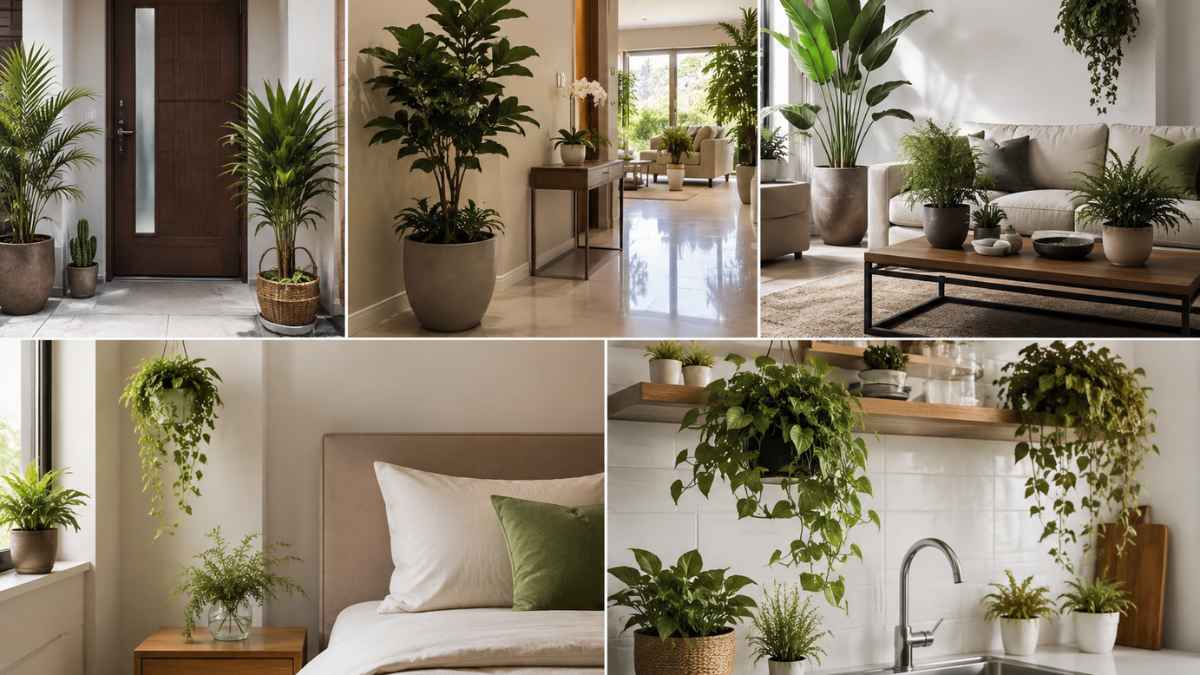 Choosing trees suitable for each area helps the house become more harmonious and airy. Photo supported by AI