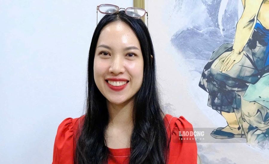 Chuyên viên tâm lý Hoàng Anh. Ảnh: Huyền Trang
