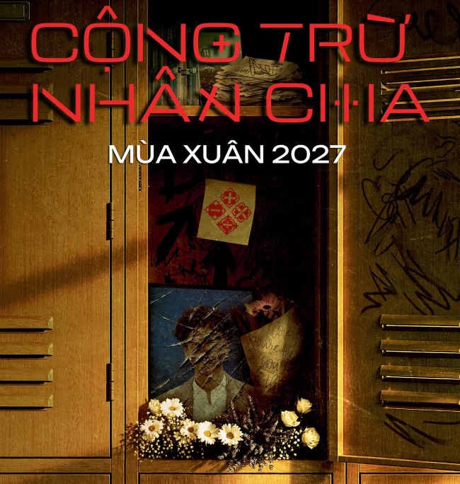 Poster phim “Cộng trừ nhân chia“. Ảnh: Đoàn phim cung cấp. 