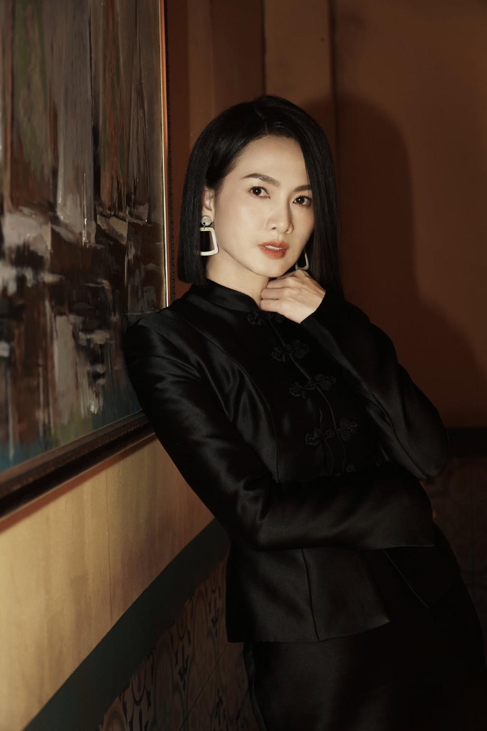 “Ma Mười” Anh Thư tái xuất điện ảnh trong phim “Cộng trừ nhân chia“. Ảnh: Đoàn phim cung cấp. 