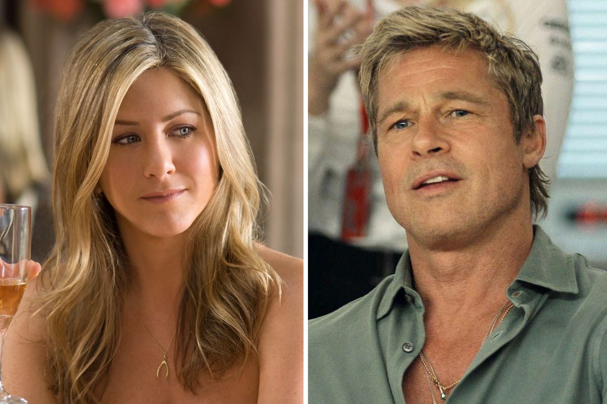 Jennifer Aniston and Brad Pitt. Photo: CGV