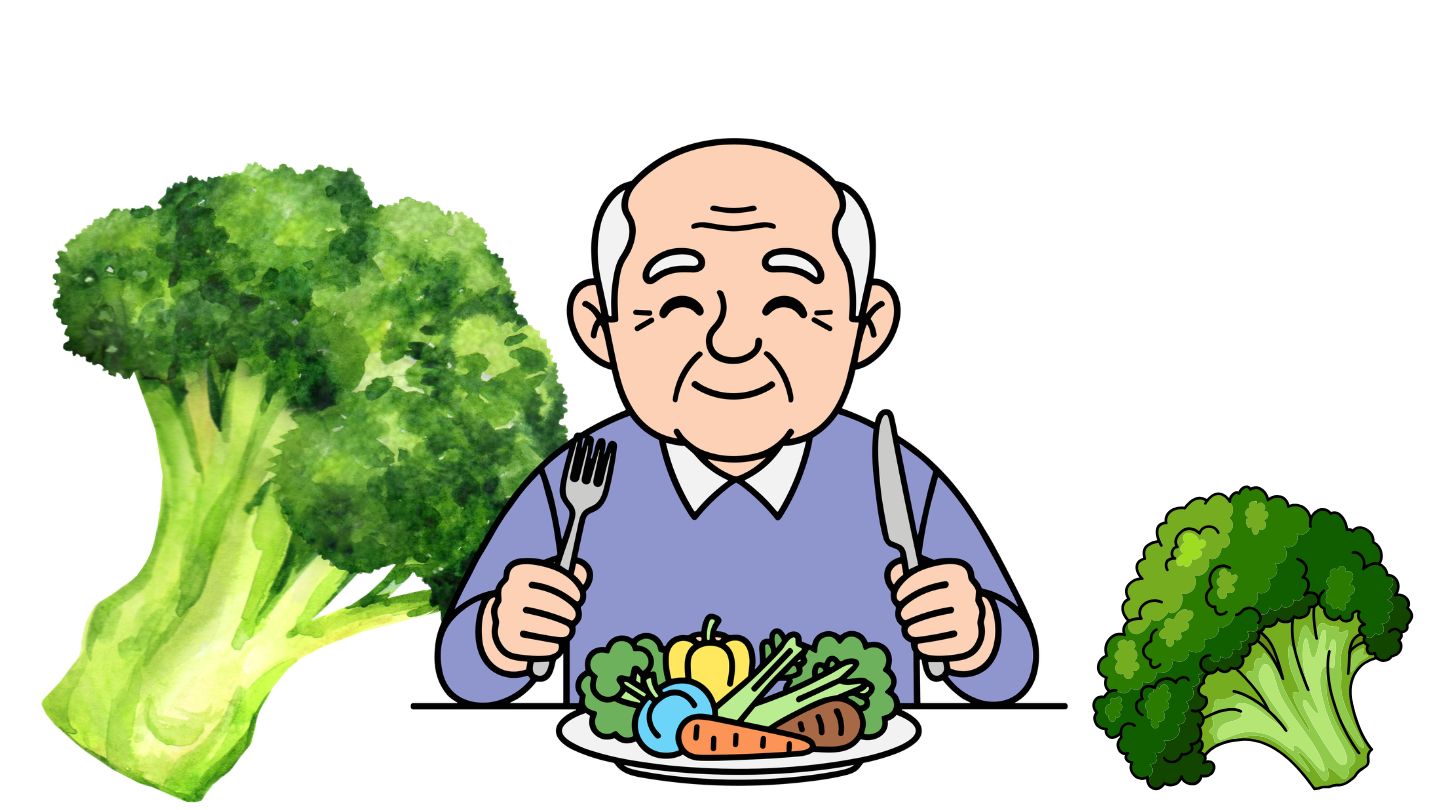 El brócoli, las zanahorias... son verduras muy buenas para las personas con hígado graso. Foto gráfica: Hương Sơn/ Con uso de IA
