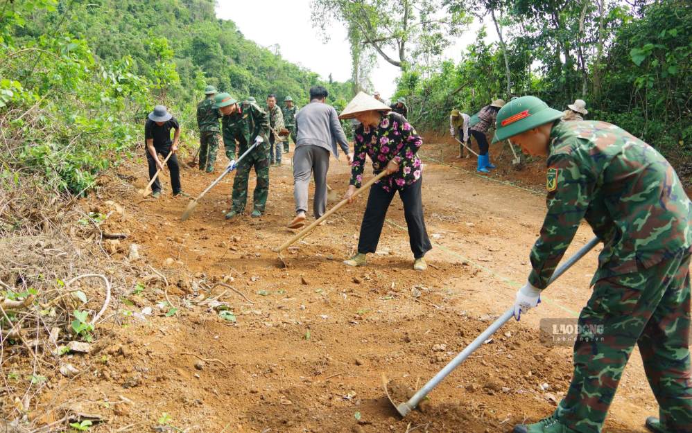 Con đường ý Đảng, lòng dân đã thành hiện thực. Ảnh: Dương Nguyên