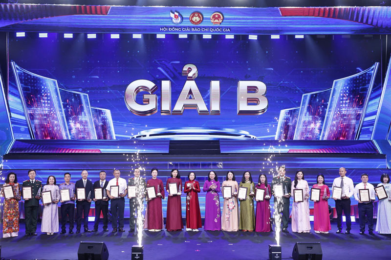 Lao Dong Newspaper is listed among press agencies that won the B Award - 20th National Press Award - in 2025 (awarding in June 2026). Photo: Tuan Anh