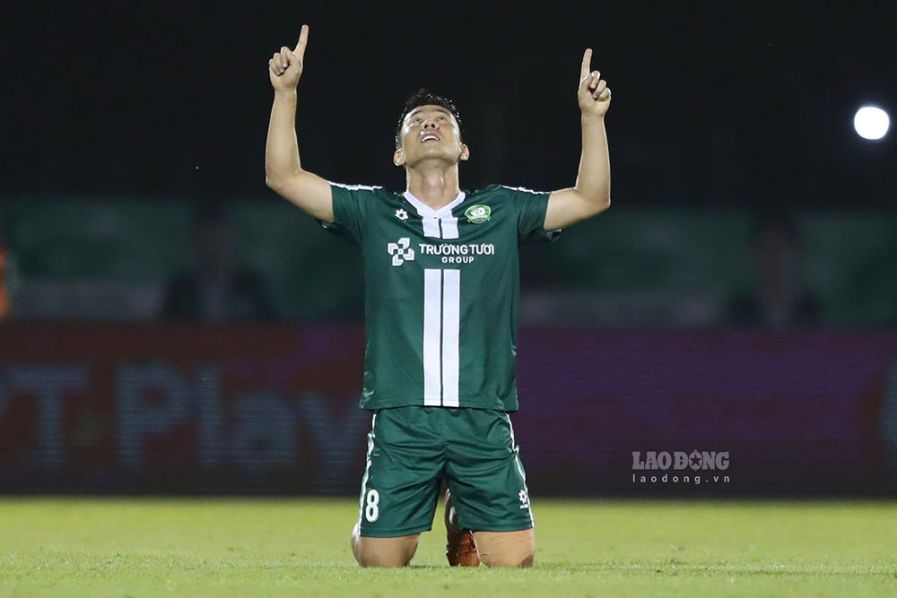 Midfielder Tran Minh Vuong suddenly parts ways with Truong Tuoi Dong Nai. Photo: Thanh Vu