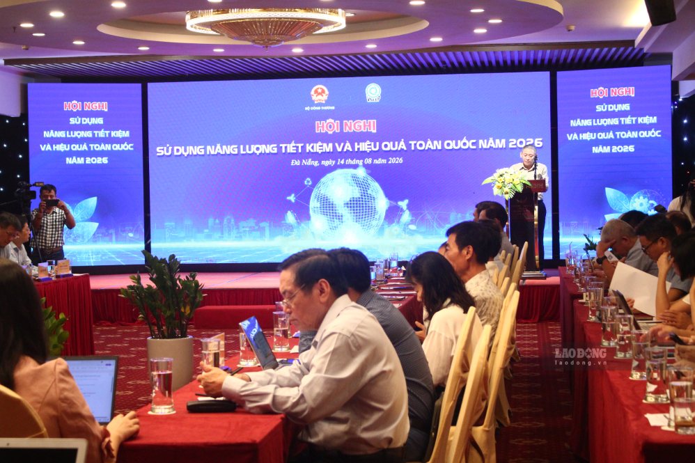 Hội nghị Sử dụng năng lượng tiết kiệm và hiệu quả toàn quốc năm 2026. Ảnh: Thanh Huyền