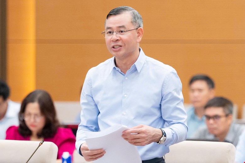 Ủy viên Trung ương Đảng, Bộ trưởng Bộ Tài chính Ngô Văn Tuấn. Ảnh: Quochoi.vn