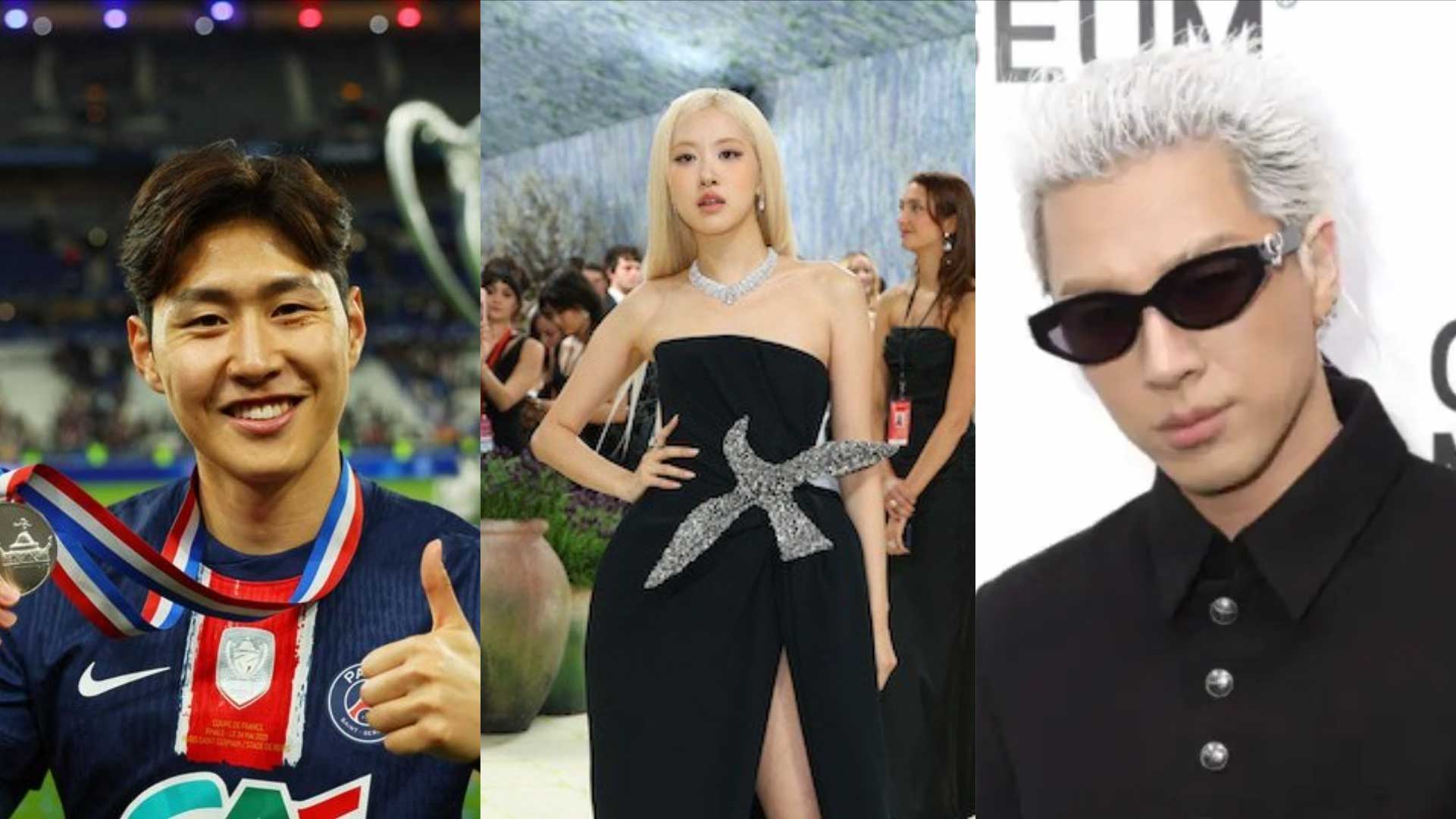 Lee Kang In signs a contract with Rosé's company, Taeyang. Photo: AFP