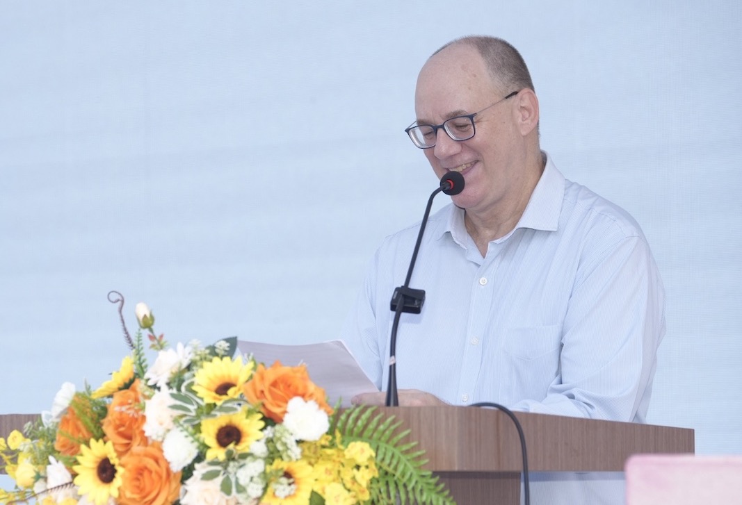 Ông Richard Bernard, Trưởng Đại diện Tổ chức Kenan Foundation Asia tại Việt Nam. Ảnh: Ban tổ chức