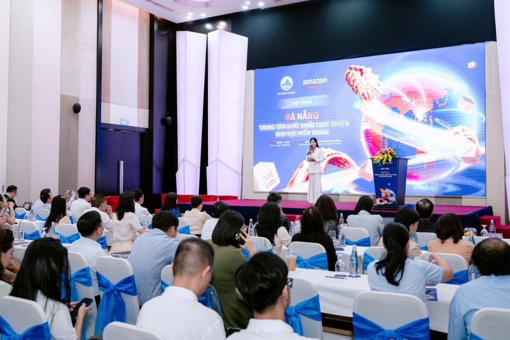 Workshop "Da Nang - Central Regional Online Export Center". Photo: Amazon Global Selling