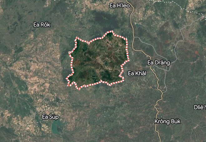 The area where the police discovered the female librarian of the school dead. Photo taken from GoogleMaps