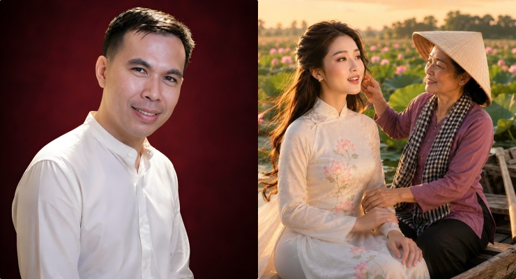 Musician Thai Nguyen talks about AI knowing how to mix music. Photo: Artist provided.