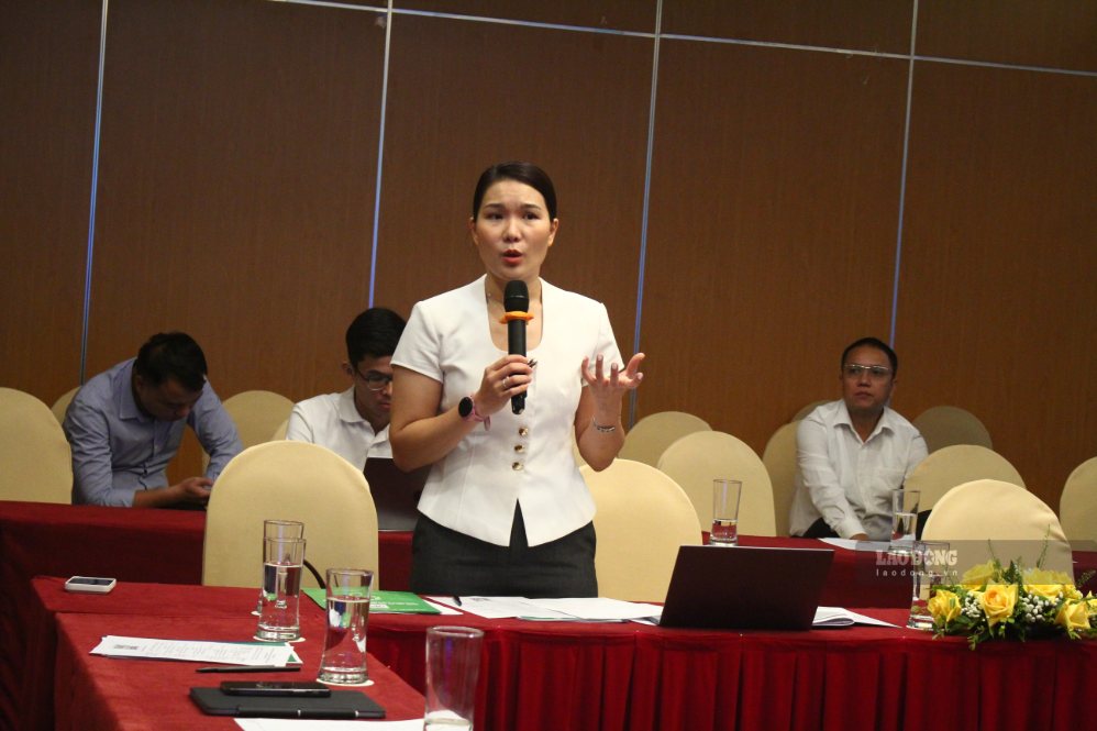 The workshop attracted a large number of representatives of management agencies, experts and businesses to participate in exchanging views on energy saving policies, technologies and solutions. Photo: Thanh Huyen