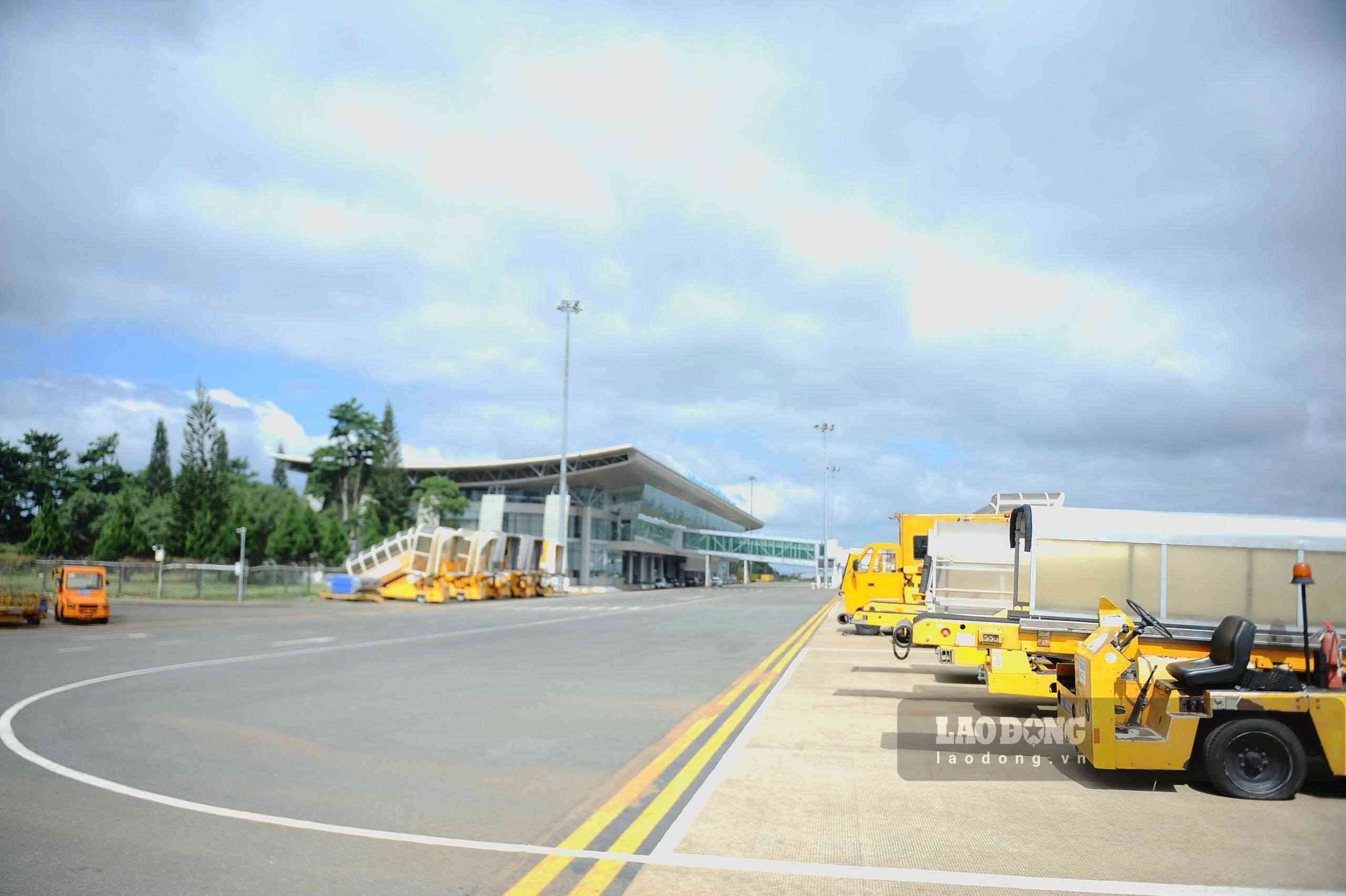 Lien Khuong airport is ready to resume operations after a 5-month suspension for repair and upgrade. Photo: Phuc Khanh