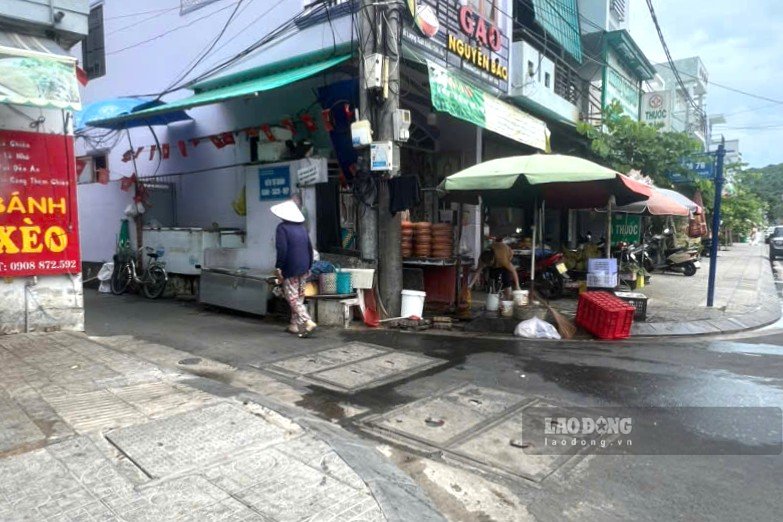 An alley that needs to be donated land to expand in Vung Tau. Photo: Thanh An