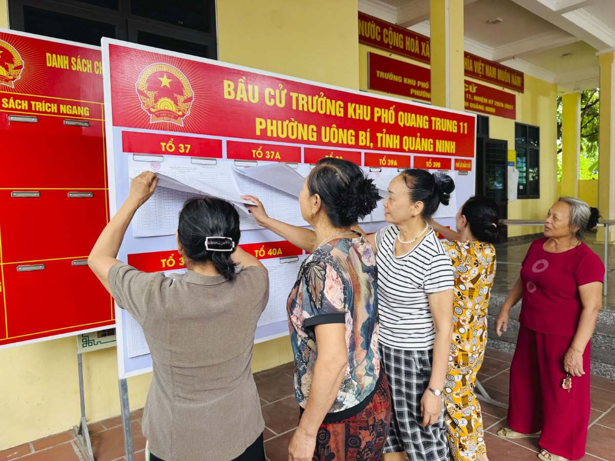 Localities in Quang Ninh are ready to elect village, hamlet, and neighborhood heads for the 2026-2031 term. Photo: Uong Bi Ward People's Committee