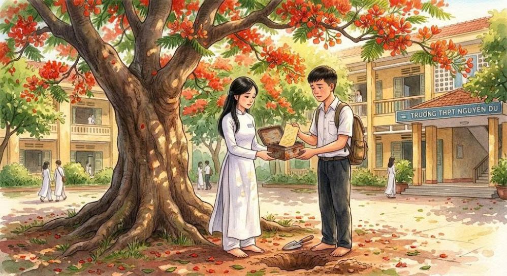 18세의 약속. 삽화: Al
