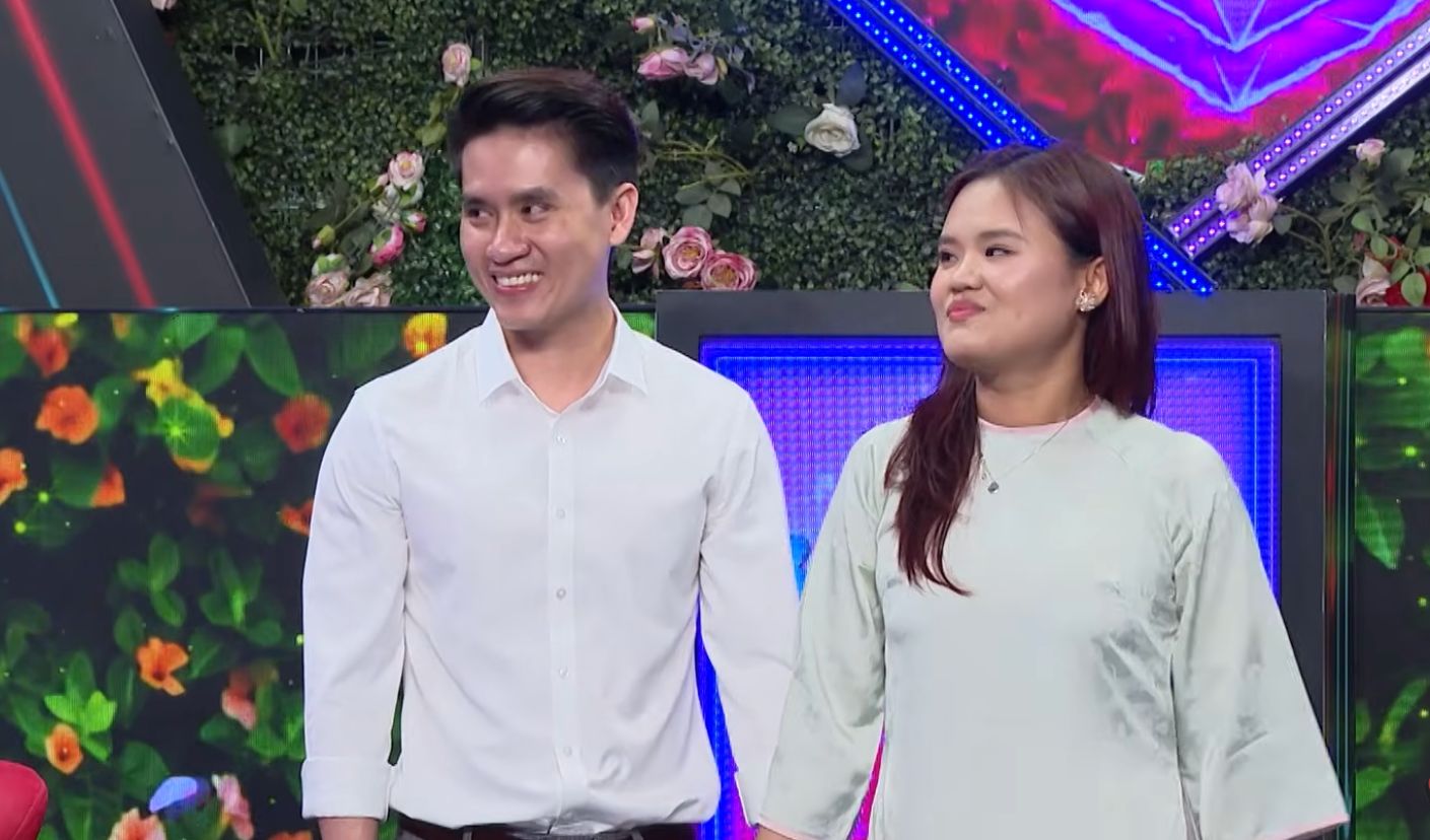 The couple at "You Want to Date". Photo: MCV.