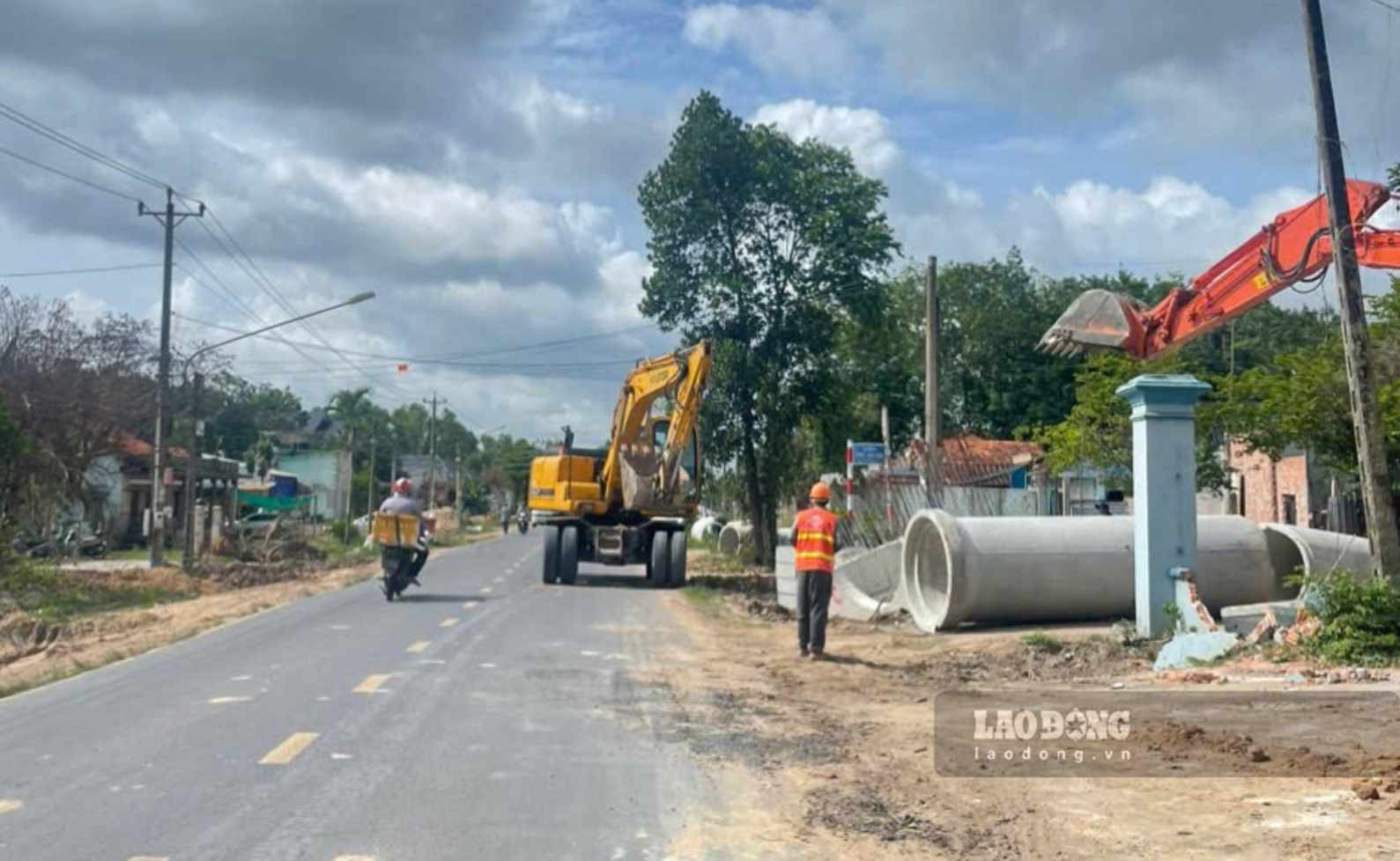 Dự kiến trong năm 2027, đường ĐT 748 sẽ được mở rộng lên 6 làn xe. Ảnh: Đình Trọng