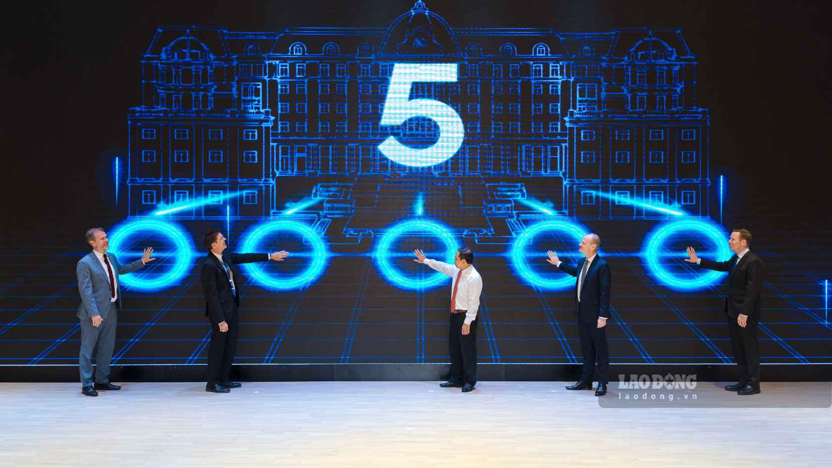 Fairmont International School Vietnam (FISV) officially launched in Hanoi. Photo: Thach Lam