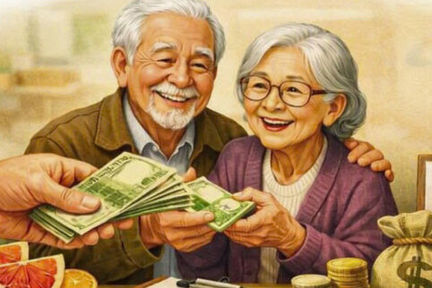 Adjusting the age for enjoying social pension benefits and increasing the level of support for the elderly. Graphics: AI