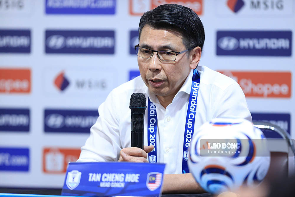 Coach Tan Cheng Hoe admitted that Malaysia faced many difficulties against Vietnam. Photo: Minh Dan