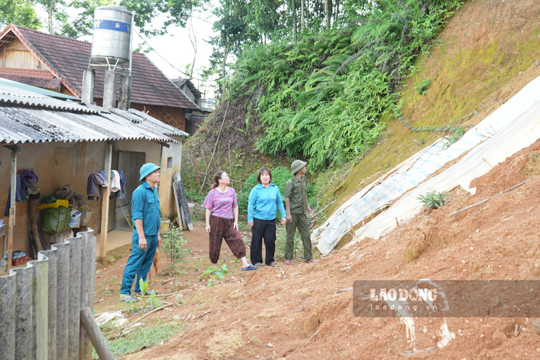 Lao Cai requests readiness to evacuate people from dangerous areas. Photo: Thanh Hung