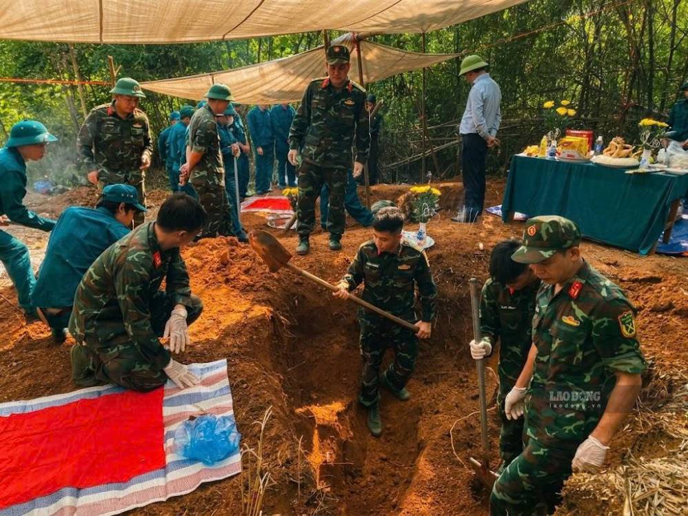 In August, Lao Cai is expected to exhume 10 more martyrs' remains. Photo: An Vi