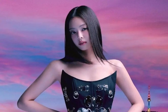 Singer Jennie (Blackpink). Photo Lotte