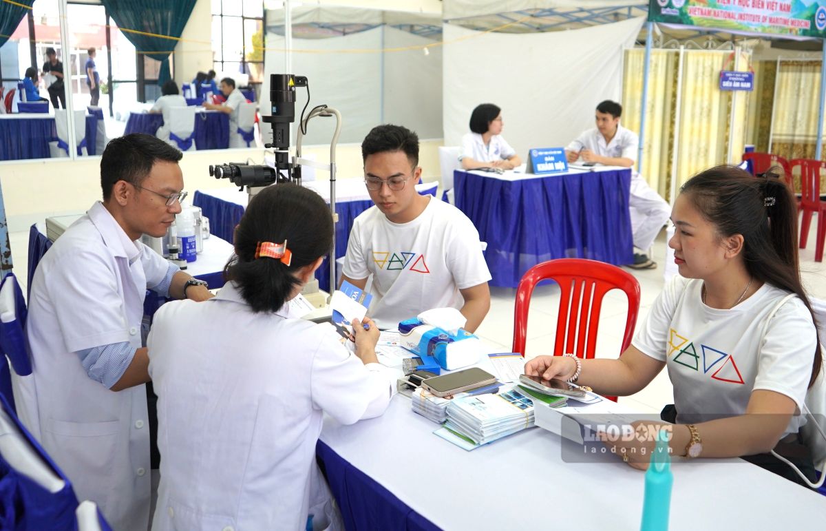 Hải Phòng quyết liệt triển khai đợt cao điểm “90 ngày tăng tốc - Về đích khám sức khỏe toàn dân năm 2026”. Ảnh: Mai Dung