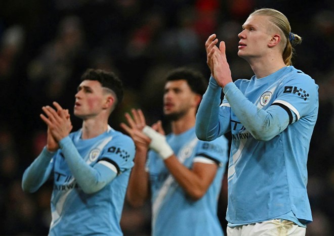 Man City lost weakly to Arsenal. Photo: AFP