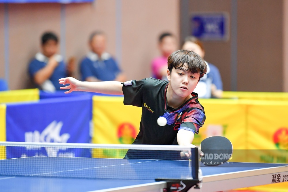 Behind the 9 medals of CAND table tennis in Hai Phong. Photo: The Dai