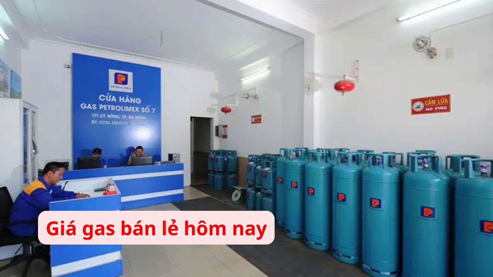 Retail gas prices today August 19 remain stable after the price update at the beginning of August. Photo: PGas Vietnam