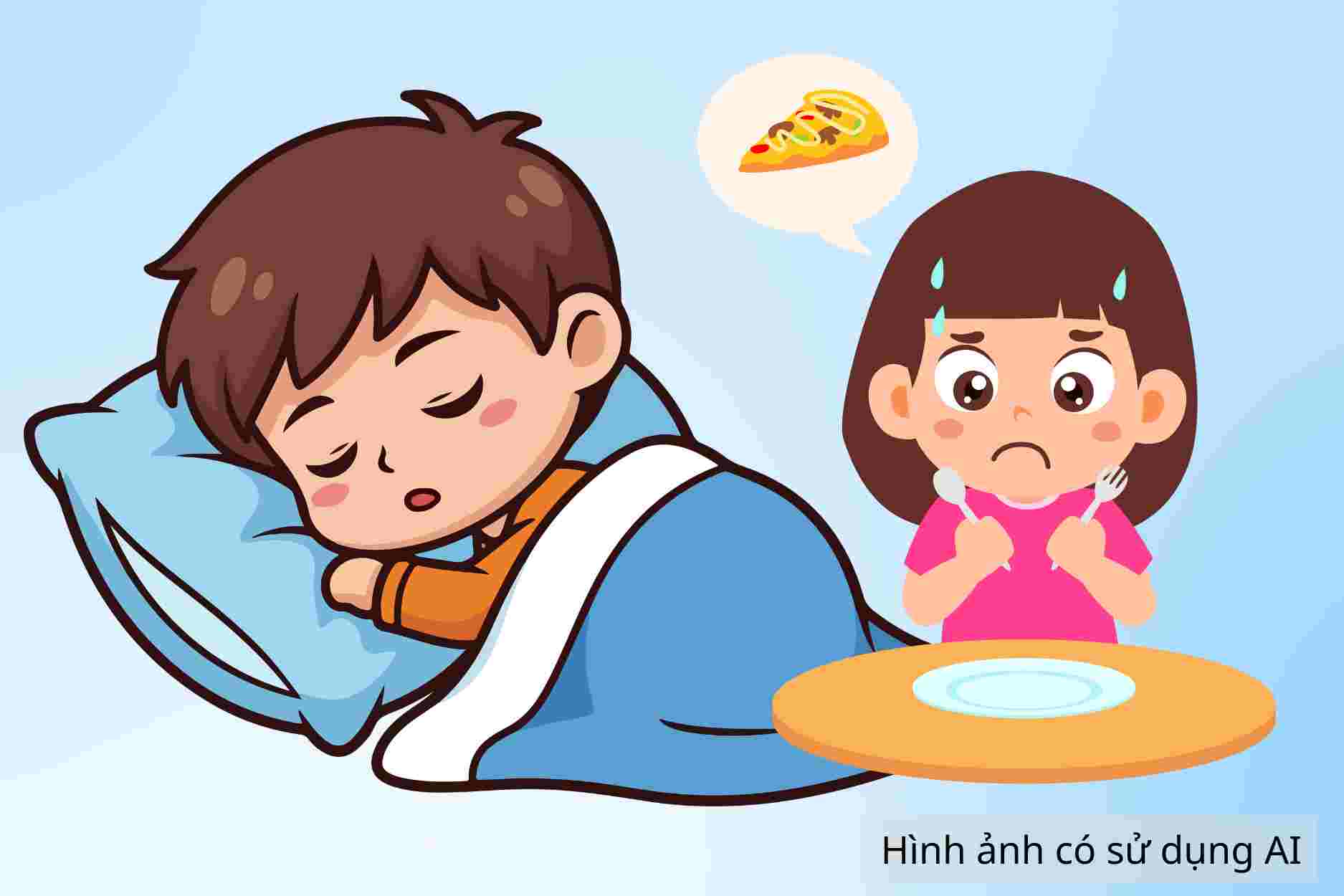 Children who sleep less easily gain weight due to an unexpected change