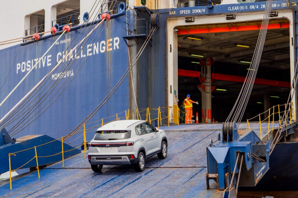 It is expected that more than 15,000 Hyundai cars produced in Vietnam will be exported in 2026. Photo of Hyundai Thanh Cong