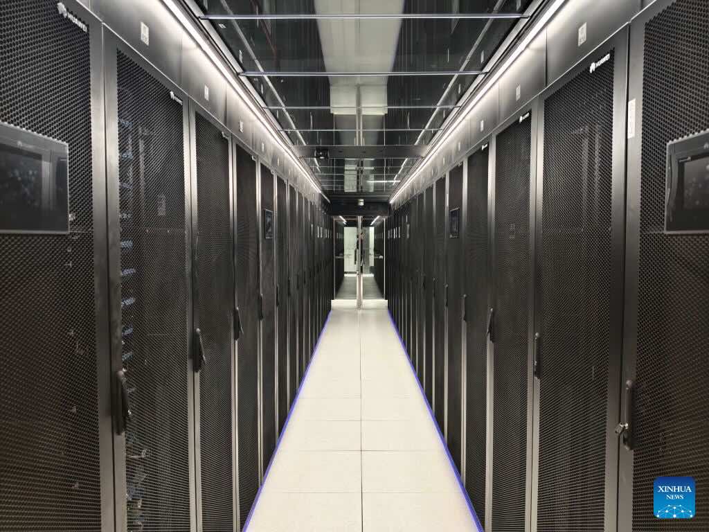 China is developing AI according to its own advantages, creating a complementary ecosystem. Photo: Xinhua