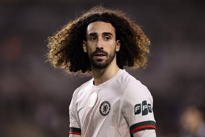 Cucurella nhiều khả năng sẽ chiếm suất đá chính tại Real Madrid. Ảnh: AFP