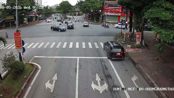 Car owner fined remotely in Bac Ninh. Photo: Bac Ninh Traffic Police