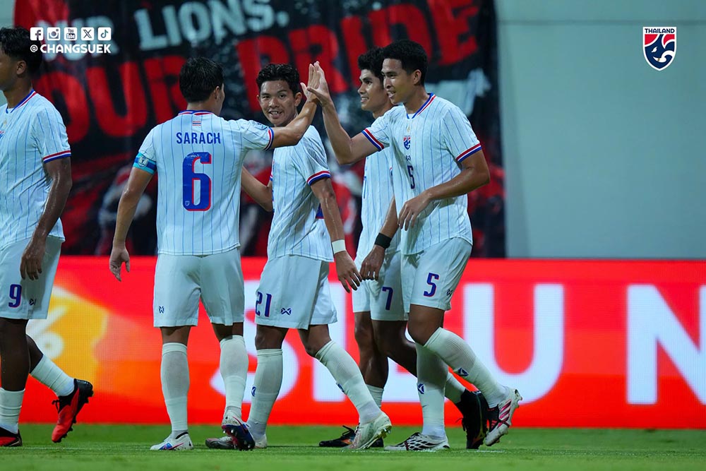 Football prediction for the match between Thailand and Singapore at 8:00 PM tonight (August 18). Photo: FAT