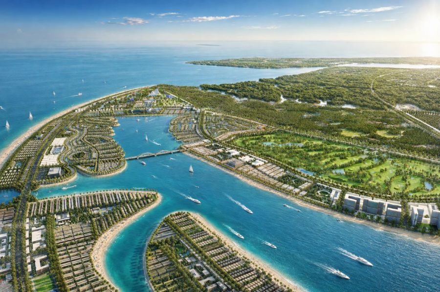 The location between the three natural layers of Forest - Sea - Lake of Tien Bay brings a rare ecological standard of living in the new center of Ho Chi Minh City. Photo: Vinhomes
