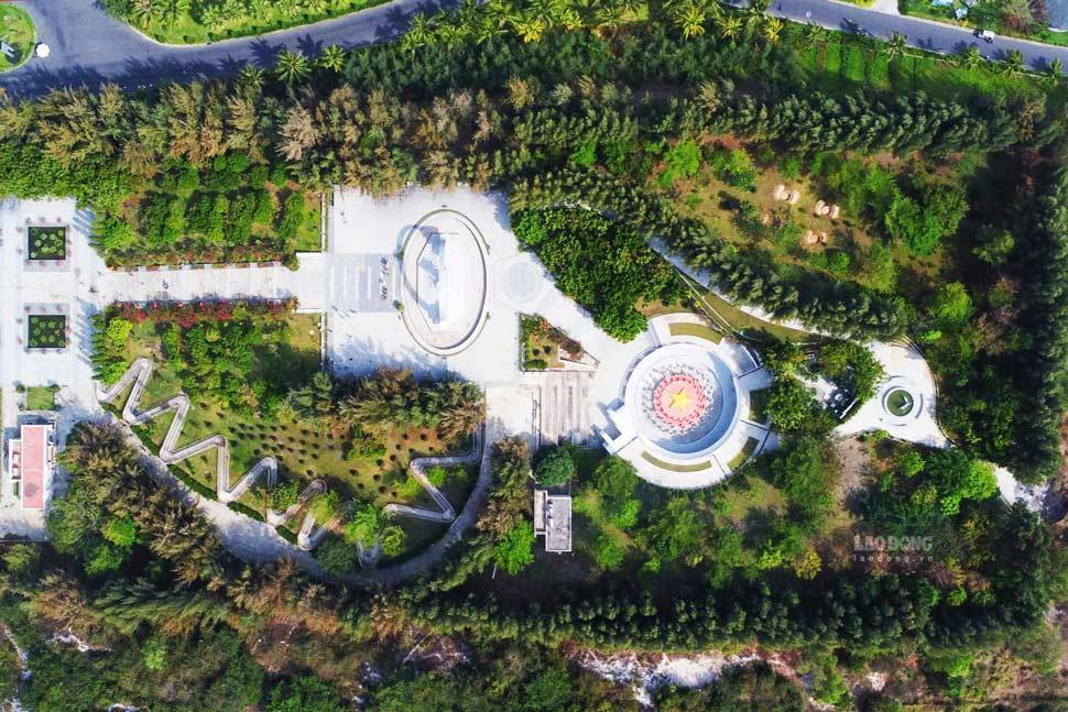 Cam Lam commune, where the Gac Ma Soldiers' Memorial Area is located, will establish a new ward based on the current situation. Photo: Phuong Linh