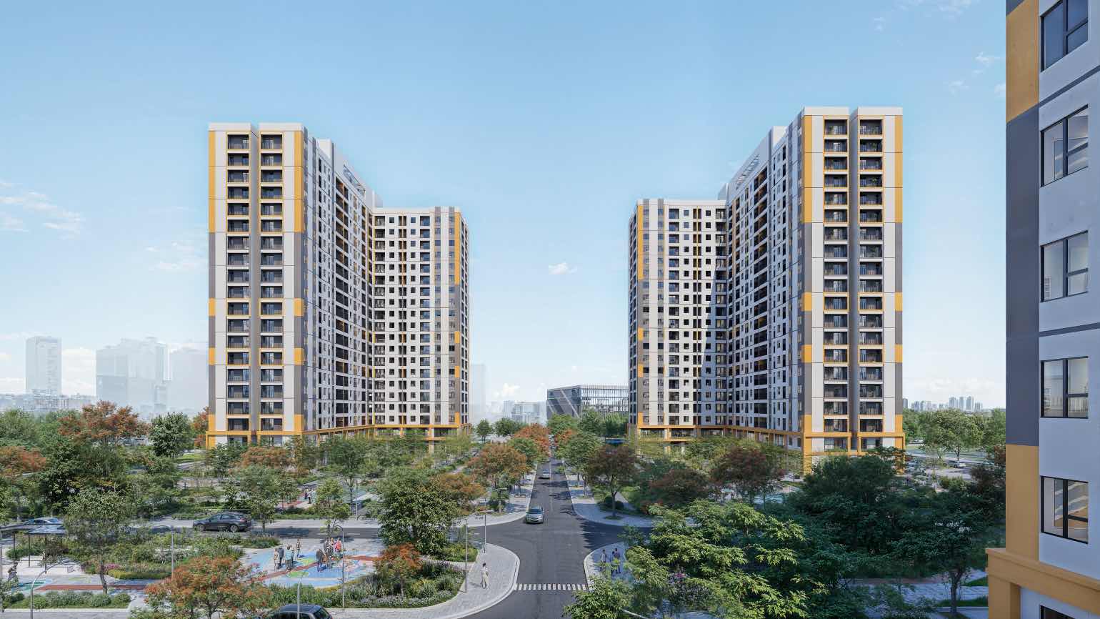 Phối cảnh Khu nhà ở xã hội Evergreen Premium. Ảnh: Chủ đầu tư