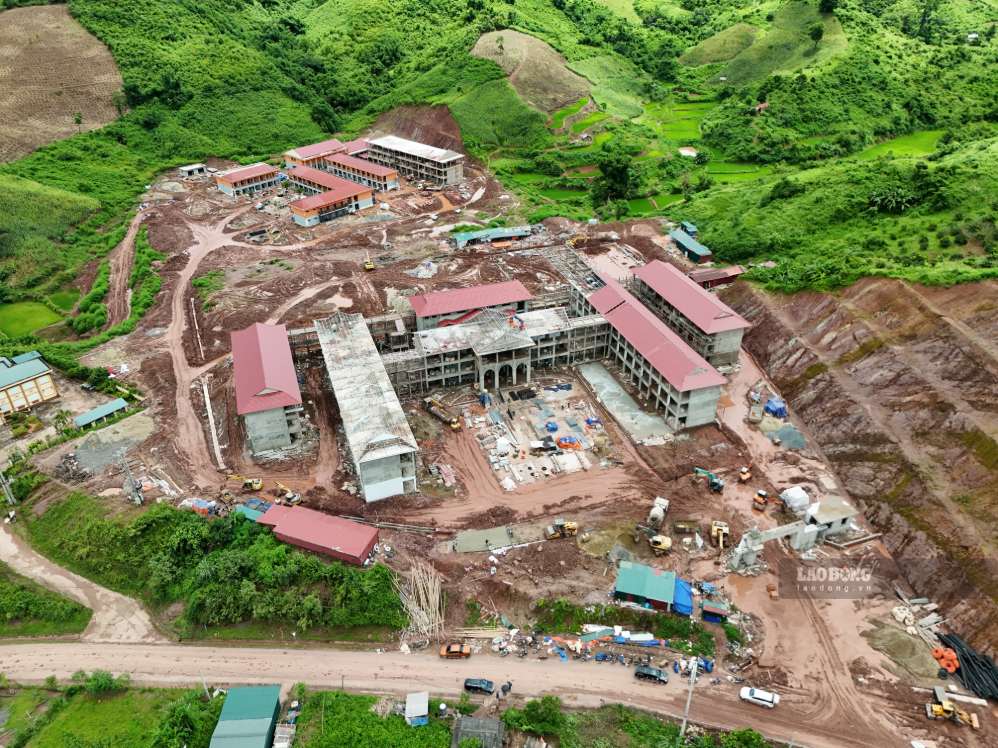 9 trường nội trú liên cấp tại Điện Biên sẽ đồng loạt khai giảng vào năm học mới. Ảnh: Thành An.
