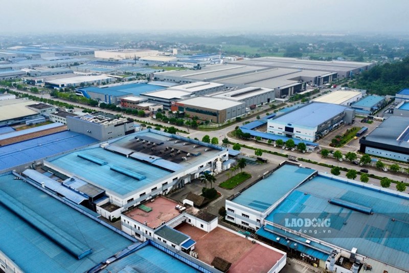 Industrial parks are expected to promote socio-economic development. Photo: Viet Bac