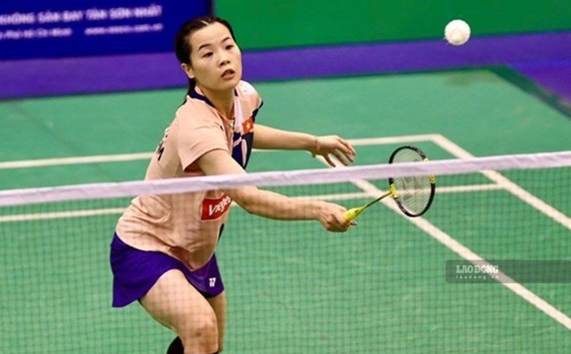 Player Nguyen Thuy Linh could not create a surprise at the 2026 World Championships. Photo: Thanh Vu