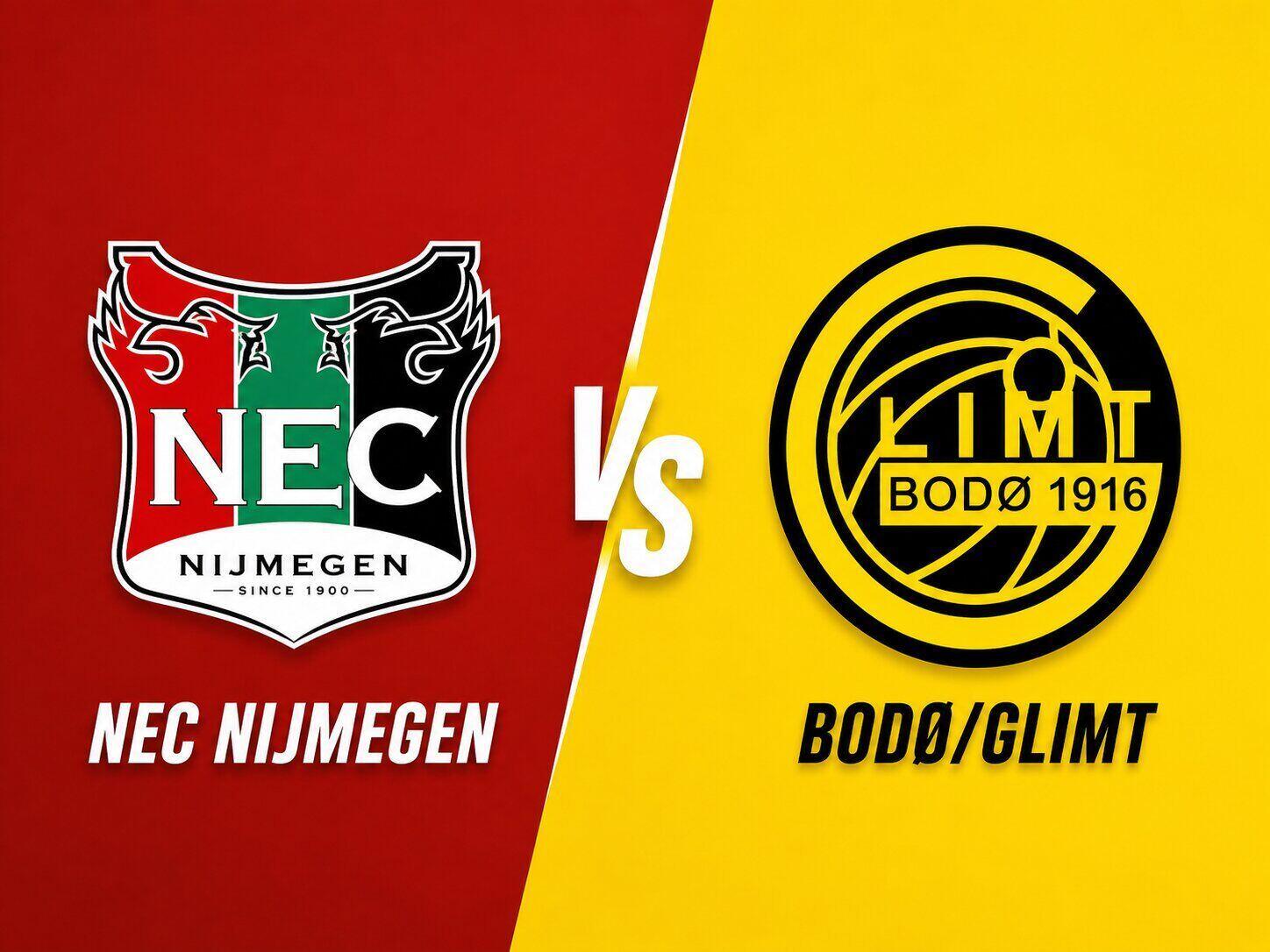 NEC Nijmegen vs Bodo/Glimt football prediction in the Champions League. Graphics: Van An