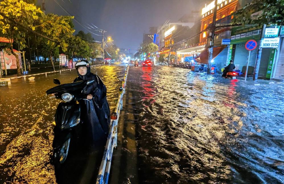 The Southern region will have thunderstorms in the coming days. Photo: Anh Tu