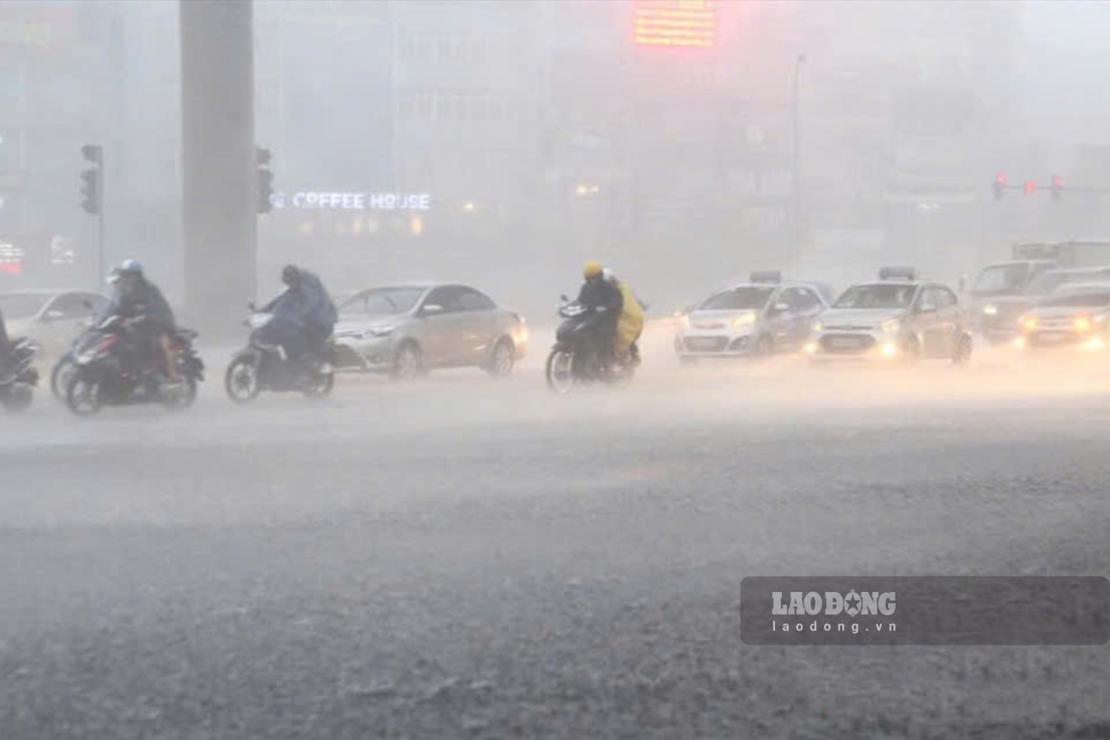 Northern and North Central regions are forecast to have moderate rain, heavy rain and thunderstorms today. August 19. Photo: To The