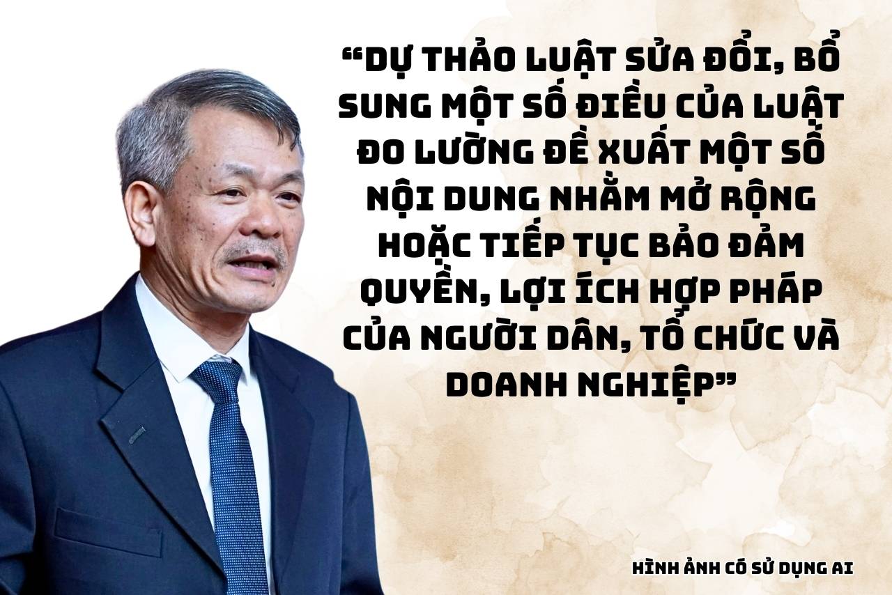 Theo dự thảo Luật sửa đổi, bổ sung một số điều của Luật Đo lường đề xuất một số nội dung nhằm mở rộng hoặc tiếp tục bảo đảm quyền, lợi ích hợp pháp của người dân, tổ chức và doanh nghiệp”